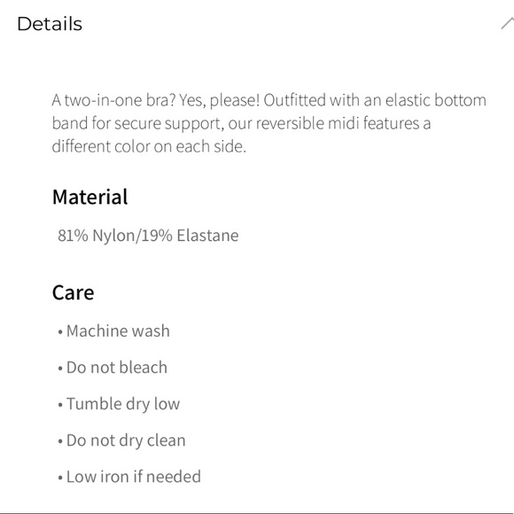 Fabletics Harlow Reversible Midi Sports Bra - Picture 6 of 6